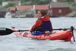 Regn var ikke noe uvanlig på denne turen...