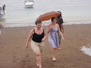 I land på isla de la Plata