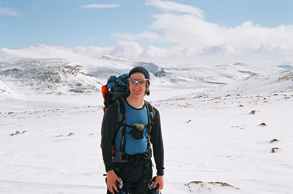 Snøhetta bak fotografen, Reinheim ned til venstre og dalen ut til Kongshem i bakgrunnen