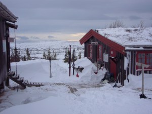 Prestøyhytta med flott utsikt