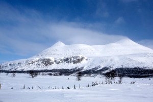 Breisjøseter med Storsølnkletten i bakgrunnen
