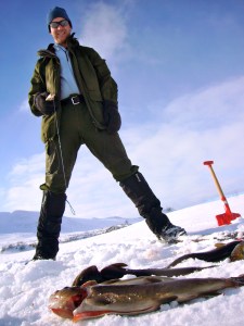 Fisk av et større kaliber på Holmsjøen