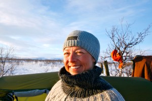 Herlig leirplass med sol til langt på natt