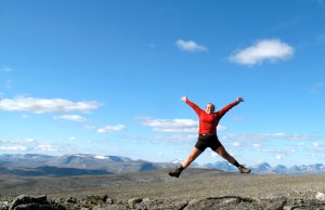 Toppen av Raudbekkjekollen!