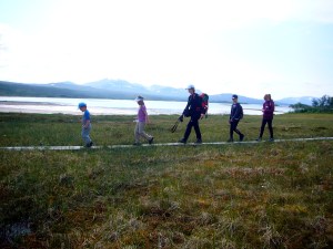 På tur mot Djupholmvika