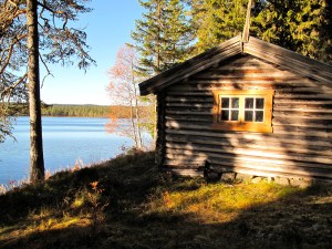 Netsjøhytta - nok en idyllisk beliggenhet