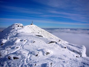 Toppen sett fra vest