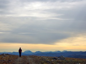 Et eventyrrike... Med Storsølnkletten rett til høyre for Mari og Rondane helt til høyre i bildet
