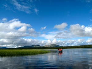 Stille på Vesle Sølensjøen