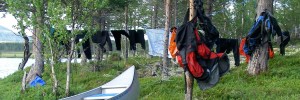 Etter et par velt i løpet av dagen var det greit å henge tøyet til tørk!
