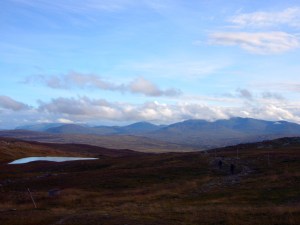 Sylmassivet sett fra Blåhammarstugan