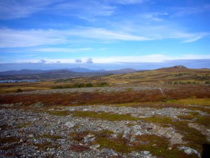Nydelige farger på fjellet