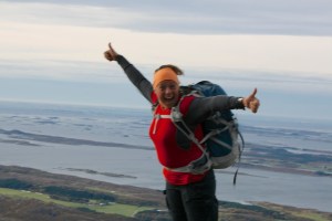 Med vind i håret og godt selskap er det godt å leve