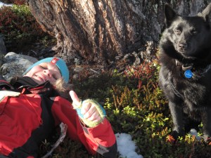 Barflekk og sol - bedre kan det ikke bli