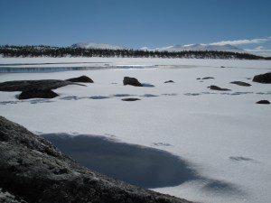 Lunsj på nordsiden av Storrundhåen